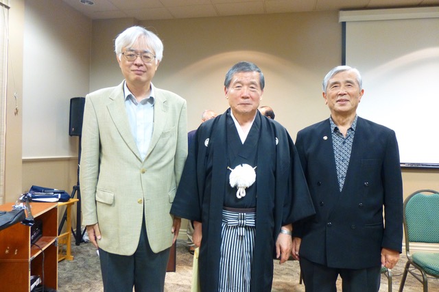 森永 LA 雲田社長 袴